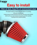 48mm Motorcycle Air Filter Beefed Up High Performance For Dirt Bike Pit Bike Motocross GY6 ATV SSR TTR AJS Cone Style