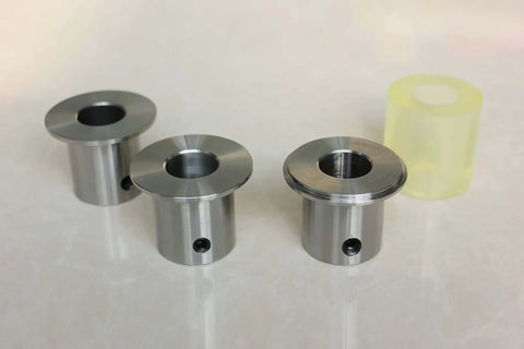 Bead Roller Offset And Tipping Dies With Polyurethane Wheel For Sheet Metal Fabrication, 22mm Shaft, CR12 Steel 35-40 HRC