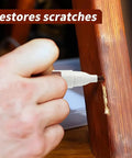 Furniture Wood Repair Marker For Floors And Tables Easy DIY Scratch Fix Pen For Stains Quick Dry Long Lasting Professional Grade Wood Touch Up For Cabinets And Tables Black Finish used on furniture