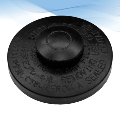 Toyota Brake Master Cylinder Fluid Reservoir Cap Replacement Direct Fit Easy Swap 4723012040 4723006010 top view