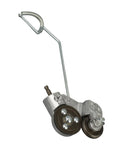 Heavy Duty Electric Drill Plate Cutter And Metal Shears Attachment For Steel Aluminum Copper Iron, mounted drill tool view.