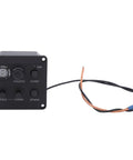 Compact Acoustic Guitar Pickup Preamp System With Onboard EQ And Tuner, Prewired For Glue In Soundhole Installation, Durable Metal Housing