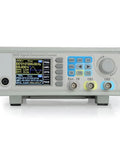 Heavy Duty Kickass Dual Channel DDS Signal Generator Frequency Counter with screen and controls for electronics debugging.