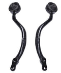 Lexus GS300 Front Suspension Lower Control Arm Radius Rod Replacement Kit For 2000 2005 Direct Fit Plug And Play Install Pre Greased No Maintenance Needed All In One Package For A Smooth Steady Ride, two black front lower control arms