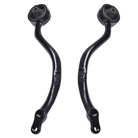 Lexus GS300 Front Suspension Lower Control Arm Radius Rod Replacement Kit For 2000 2005 Direct Fit Plug And Play Install Pre Greased No Maintenance Needed All In One Package For A Smooth Steady Ride, two black front lower control arms