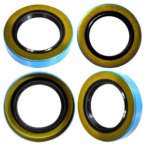 Trailer Hub Grease Seal Kit 10-36 22333TB For 5200-7000 Lb Axles 2.25 Inch By 3.37 Inch Seal Size Fits 42 Spindle EZ Lube Axles Four Seals
