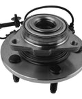 Close view of Front Left And Right Wheel Bearing And Hub Assembly Kit Two Piece Direct Fit Replacement For 06 08 Dodge Ram 1500