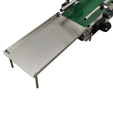 Compact Conveyor Belt System With Optical Fiber Smart Induction Control And Automatic Belt With Dual Guardrails stainless steel angle