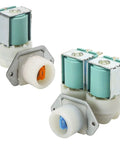 Washer Water Inlet Valve Set Replacement DC62-30312J And DC62-30314K For Samsung And Kenmore Washers cold and hot valves