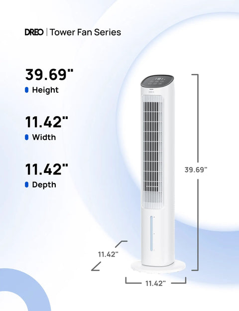 Evaporative Swamp Cooler With Bladeless Standing Fan And Removable Water Tank, Pairs Ice Packs And Fast Remote For That No Sweat Summer Chill, Four Speed Settings And Seven Hour Timer Best For Bedroom Or Office White