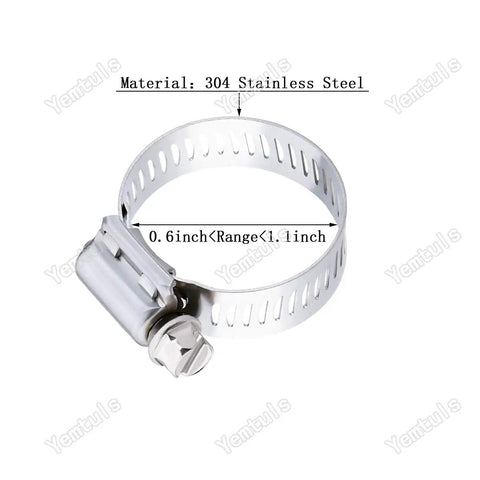 Transmission Line Fitting Kit For GM 1996 And Later Snap In Lines Three Eighths Inch Brass Fitting With 304 Stainless Clamp Built To Last