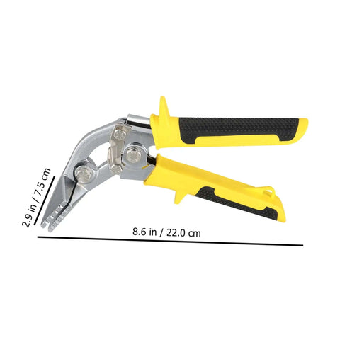 Heavy Duty Hand Seamer Tool For Bending And Flattening Metal With Durable Construction And Precise Clamping Depth, ergonomic handle