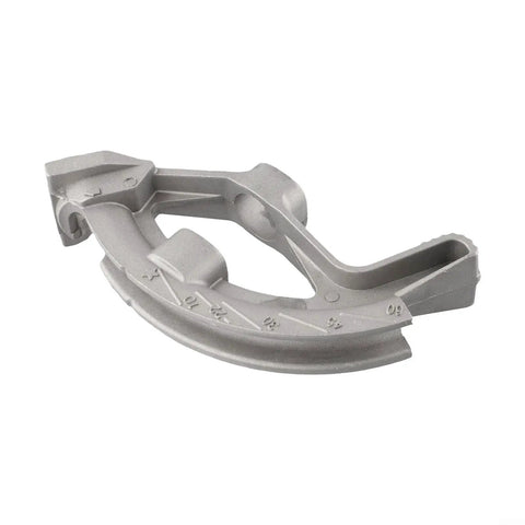 Heavy Duty Aluminum EMT Conduit Bending Head Compatible With 1/2 Inch Electrical Pipe Manual Hand Bender Tool, side view.