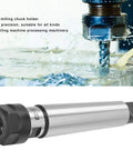MT3 collet chuck holder in CNC milling operation with universal ER16 ER20 ER25 ER32 compatibility, precision tool holder.