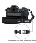 Camera with Quick Release Soft Neoprene Camera Hand Wrist Grip Strap for Lightweight DSLRs and mirrorless cameras with 7mm by 3mm eyelet
