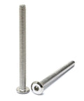 20 Pack 1/4-20 Stainless Steel 304 Hex Socket Flat Head Cap Screws For Furniture, 3 Inch Length