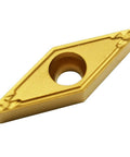 VBMT332 VBMT160408 HQ US735 CNC Lathe Indexable Carbide Turning Insert Cutting Blade, diamond-shaped, multilayer coated, 3/16 inch thick