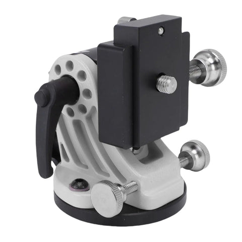 Latitude Mount For Telescopes, Equatorial Tracking And Astrophotography Accessory, Aluminum Alloy Three Eighths Inch, 0 To 90 Degree Adjustable