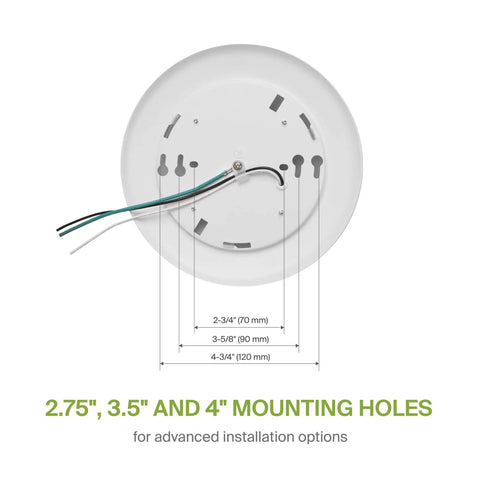 12 Pack 6 Inch LED Disk Lights 15W 5000K Daylight 1300 Lumens CRI90 Plus Dimmable Flush Mount Ceiling Light Low Profile Surface Mount Disc For Quick Easy Install In Junction Box Or Recessed Can ETL Energy Star