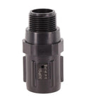 Black plastic 30 PSI drip irrigation pressure regulator 3/4 inch garden hose water pressure reducer valve for automatic systems