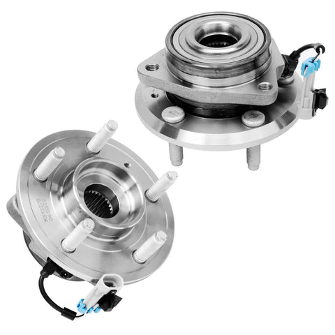 4 Piece Front And Rear Wheel Bearing Hubs Assembly With ABS For Chevy Equinox Captiva Sport Pontiac Torrent Saturn Vue Suzuki XL7 2007 To 2015 5 Lug Kit Ready To Roll