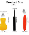 Watch Back Case Opener Set 3 Piece With 3 Styles Watch Back Remover Tools For Battery Replacement And Repair Kit dimensions