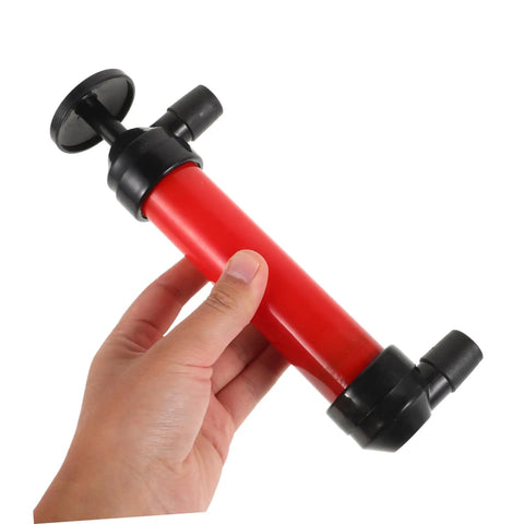 Automotive Fluid Extractor Pump 2 Piece Set Manual Oil Change Transfer For Cars Brake Fluid And Engine Oil Multi Vehicle Use Easy Change Tool hand pump
