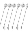 Six Pack Drop Down Cabinet Support Rods For Easy Open And Soft Close Lids Iron Heavy Duty Buffers silver hinges