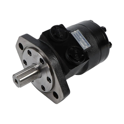 101-1063-009 Direct Swap High Torque Low Speed Gerotor Hydraulic Motor Replacement, front angled view