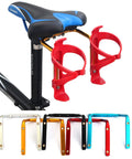 Dual Water Bottle Cage Holder For Bikes Ultra Lightweight Aluminum Alloy Two Bottle Mount Fits Frames Without Built In Bottle Cages