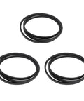 Three Pack Beefed Up Heavy Duty Lawn Mower Belts Half Inch By Ninety Five Inch Rubber Transmission Belts For Ride On Mowers LT1000 LT2000 DYT4000