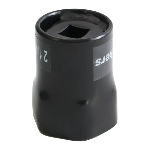 2 And A Quarter Inch Six Point Truck Wheel Bearing Socket For Axle Nut Socket Set Built Tough From Durable Steel With Black Powder Coat Corrosion Resistant Tool For Easy Locknut Install And Removal