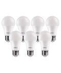 Exceptional Series A19 Dimmable LED Bulb 2700K Soft White, 1100 Lumens, 75W Equivalent, Energy Star Rated, Pack Of 7 display