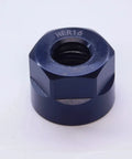 Top Shelf ER16 Collet Nut Locknut For Heavy Duty CNC Milling and Lathe Clamping Tool Holders, steel build, detailed view
