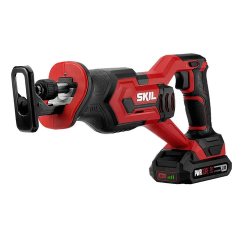 4 Tool Power Kit With 20V Cordless Drill Driver Impact Driver Reciprocating Saw And LED Spotlight Includes Two 2Ah Batteries And Charger