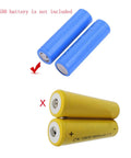 18650 battery types comparison showing blue and yellow cells, Slick 8 Slot 18650 Battery Holder With Usb C Fast Charging And Crisp Lcd Display, Grab And Go Stash Box For Flat Top Cells, Plug And Play Juice Case, Batteries Not Included.