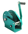 Heavy Duty Hand Winch 2400 Lb Capacity, Manual Bi Directional Ratchet Lock, No Wire Rope Required, Alloy Steel Construction