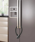 Bluetooth Biometric Cable Lock With App Unlock For Bike And Home Security Fingerprint Lock Waterproof 42cm on fridge