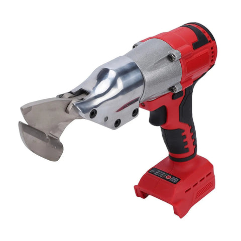 Powerhouse Cordless Sheet Metal Cutter With Variable Speed And 360 Rotating Head. Heavy duty electric shears with stainless steel blade.