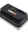 Heavy Hitter 72V 21600W Brushless Motor Speed Controller for Electric Motorcycle with rugged metal casing and connector ports.