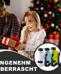 Kid Friendly Pocket Microscope Kit With High Magnification 2026 Educational Mini Microscope Portable Handheld Science Tool For Home School Lab Biology Education White Two Pack Perfect Gift For Christmas Or Birthday shown with holiday setting.
