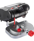 110V Mini Miter Cut Off Chop Saw With Dual Two and Five Sixteenths Inch Blades, Half Inch Cutting Depth for Wood Non Metals and Soft Metals