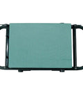Top view of Kneeler And Seat Bench For Gardening With Foldable Stool, 10 Inch Wide Cushion, EVA Foam Pad, steel frame