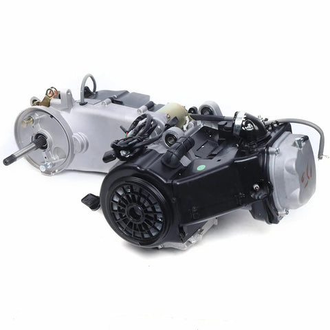 Straight Fire 150cc Long Case GY6 Engine Motor For Scooter Atv Go Kart Single Cylinder Four Stroke Complete Kit With Auto Clutch And Forced Air Cooling Built To Crush Every Trail Or Paved Road With Zero Drama