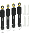 4-pack Washer Shock Absorber Replacement For GE And Kenmore Compatible WH01X10343 Easy Install included with brackets and pins