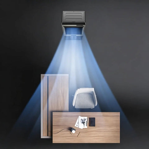 Beat The Heat For Real With This Portable Swamp Cooler Featuring 360 Degree Swivel Evaporative Air Blower for cool air in office.