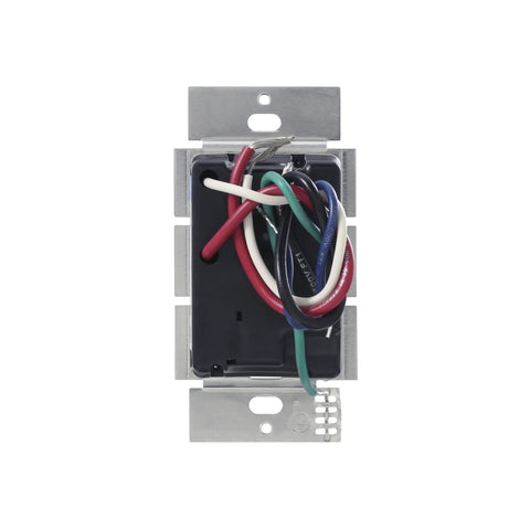Back view of Smart Light Switch With Hub Required, Control From App Or Voice, Schedule Scenes, 6 Amp, Single Pole Or 3-Way, wiring details