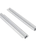 Beefy Heavy Duty Drawer Slides 120kg Capacity in Cold Rolled Steel for Staircase Cabinets 1000mm Length Pair of Rails Built for Heavy Loads and Smooth Safe Operation. 1000mm pair of steel drawer slides