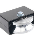Beefed Up Heavy Duty 4 Inch V Groove Sliding Gate Wheels With Welded Bracket Box for driveways up to 3000lbs capacity