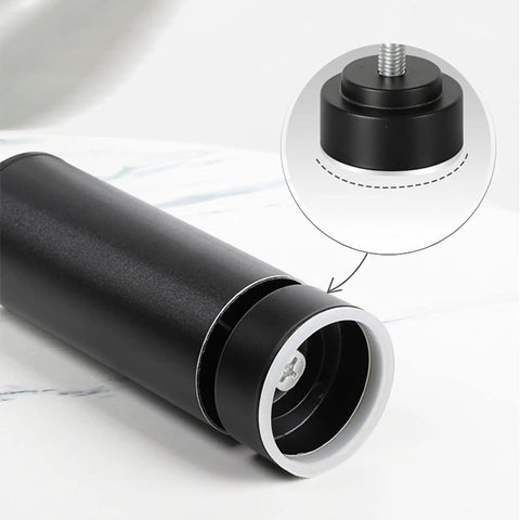 4 Pack Aluminum Alloy Furniture Legs M10 Screw Mount 12 Cm 5 Inch Round Tubular Feet For Tables Beds Cabinets And Sofas Anodized Rust Resistant Finish